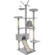 Meerveil Cat Tree Sturdy XXL with Widened and Thickened Base Plate, High Quality Sisal and 2 Houses, Height: 210 cm. Meerveil Cat Tree Sturdy XXL with Widened and Thickened Base Plate, High Quality Sisal and 2 Houses, Height: 210 cm.