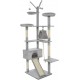 Meerveil Cat Tree Sturdy XXL with Widened and Thickened Base Plate, High Quality Sisal and 2 Houses, Height: 210 cm. Meerveil Cat Tree Sturdy XXL with Widened and Thickened Base Plate, High Quality Sisal and 2 Houses, Height: 210 cm.