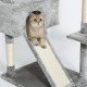 Meerveil Cat Tree Sturdy XXL with Widened and Thickened Base Plate, High Quality Sisal and 2 Houses, Height: 210 cm. Meerveil Cat Tree Sturdy XXL with Widened and Thickened Base Plate, High Quality Sisal and 2 Houses, Height: 210 cm.