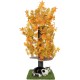 Natural Scratching Post for Climbing, Hiding and Sleeping - Large with Interchangeable Leaves - Multi-Stage, Easy to Assemble - Pet-Safe Materials, Durable and Patented Robust Cat Tree