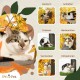 Natural Scratching Post for Climbing, Hiding and Sleeping - Large with Interchangeable Leaves - Multi-Stage, Easy to Assemble - Pet-Safe Materials, Durable and Patented Robust Cat Tree