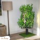 Natural Scratching Post for Climbing, Hiding and Sleeping - Large with Interchangeable Leaves - Multi-Stage, Easy to Assemble - Pet-Safe Materials, Durable and Patented Robust Cat Tree
