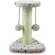 Nobleza - Cat Scratching Post with Sisal for Small Cats, Climbing Tower for Kittens, Scratching Post, Climbing Tree, Play Tower with Hanging Toy for Cats, Brown, 22 x 20 x 28 cm Nobleza - Cat Scratching Post with Sisal for Small Cats, Climbing Tower for Kittens, Scratching Post, Climbing Tree, Play Tower with Hanging Toy for Cats, Brown, 22 x 20 x 28 cm