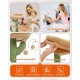PAWZ Road Cat Scratching Post, Small Cat Tower [73 cm] with Large Hammock, 2 Types of Cat Activity Tree with Sisal Cat Scratching Post, Interactive Danging Ball for Indoor Cats, Beige