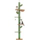 PAWZ Road Cat Tree, 5 Tier Floor to Ceiling Height Adjustable High Cat Climbing Activity Centre with Cat Scratching Post, Cozy Bed, Dangling Ball for Indoor Cats/Kittens, Beige PAWZ Road Cat Tree, 5 Tier Floor to Ceiling Height Adjustable High Cat Climbing Activity Centre with Cat Scratching Post, Cozy Bed, Dangling Ball for Indoor Cats/Kittens, Beige