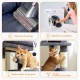 PAWZ Road Luxury Cat Tree Large Cat Play Tower Activity Centre Stable and Stable Cat Tree with Hammock and Beautiful Cat House Grey 143 cm PAWZ Road Luxury Cat Tree Large Cat Play Tower Activity Centre Stable and Stable Cat Tree with Hammock and Beautiful Cat House Grey 143 cm