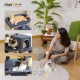 PAWZ Road Luxury Cat Tree Large Cat Play Tower Activity Centre Stable and Stable Cat Tree with Hammock and Beautiful Cat House Grey 143 cm PAWZ Road Luxury Cat Tree Large Cat Play Tower Activity Centre Stable and Stable Cat Tree with Hammock and Beautiful Cat House Grey 143 cm
