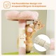 PETEPELA 180 cm Large Multi-Level Cat Tree for Large Cats, with 6 Sisal Columns, 2 Scratching Boards, 2 Platforms, 1 Hammock, 2 Play Balls, Plush Fabric, Grey PETEPELA 180 cm Large Multi-Level Cat Tree for Large Cats, with 6 Sisal Columns, 2 Scratching Boards, 2 Platforms, 1 Hammock, 2 Play Balls, Plush Fabric, Grey