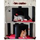 PETEPELA 180 cm Large Multi-Level Cat Tree for Large Cats, with 6 Sisal Columns, 2 Scratching Boards, 2 Platforms, 1 Hammock, 2 Play Balls, Plush Fabric, Grey PETEPELA 180 cm Large Multi-Level Cat Tree for Large Cats, with 6 Sisal Columns, 2 Scratching Boards, 2 Platforms, 1 Hammock, 2 Play Balls, Plush Fabric, Grey