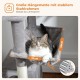 PETEPELA 180 cm Large Multi-Level Cat Tree for Large Cats, with 6 Sisal Columns, 2 Scratching Boards, 2 Platforms, 1 Hammock, 2 Play Balls, Plush Fabric, Grey PETEPELA 180 cm Large Multi-Level Cat Tree for Large Cats, with 6 Sisal Columns, 2 Scratching Boards, 2 Platforms, 1 Hammock, 2 Play Balls, Plush Fabric, Grey