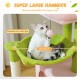 PETEPELA Cat Scratching Post 104 cm with 2 Spacious Caves for Indoor Cats, Cat House with Comfortable Hammock, Padded Perch, Scratching Pad and Removable Play Ball, Black PETEPELA Cat Scratching Post 104 cm with 2 Spacious Caves for Indoor Cats, Cat House with Comfortable Hammock, Padded Perch, Scratching Pad and Removable Play Ball, Black