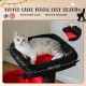 PETEPELA Cat Scratching Post 104 cm with 2 Spacious Caves for Indoor Cats, Cat House with Comfortable Hammock, Padded Perch, Scratching Pad and Removable Play Ball, Black PETEPELA Cat Scratching Post 104 cm with 2 Spacious Caves for Indoor Cats, Cat House with Comfortable Hammock, Padded Perch, Scratching Pad and Removable Play Ball, Black