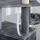 PawHut Activity Scratching Posts Cat Tower Cat Scratching Post Activity Centre Multifunctional Play Ball Hanging Ball Cave Platforms Grey PawHut Activity Scratching Posts Cat Tower Cat Scratching Post Activity Centre Multifunctional Play Ball Hanging Ball Cave Platforms Grey