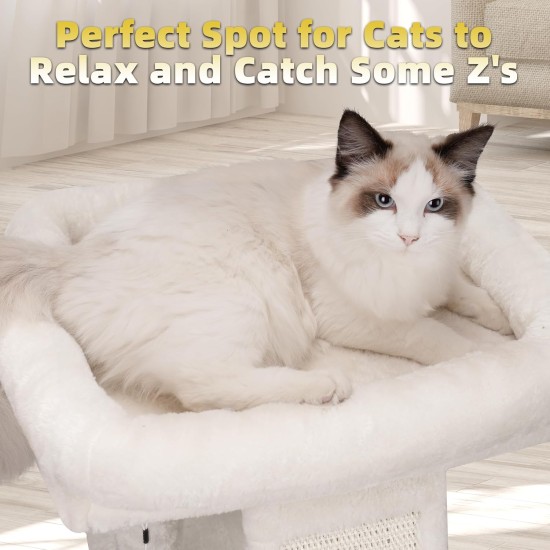 TWDEPART Cat Scratching Post for Indoor Cats, Activity Centre, Climbing Tree, Cat Furniture with Playful Toy Balls, Green TWDEPART Cat Scratching Post for Indoor Cats, Activity Centre, Climbing Tree, Cat Furniture with Playful Toy Balls, Green