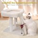 TWDEPART Cat Scratching Post for Indoor Cats, Activity Centre, Climbing Tree, Cat Furniture with Playful Toy Balls, Green