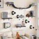 YITAHOME 11-Piece Stable Climbing Wall Cat Set Made of Flannel, Cat Furniture with Cat House, Cat Scratching Board, Cat Hanging Bridge, Cat Bed, Sisal Column for Cats, Sleeping, Playing, Lounging YITAHOME 11-Piece Stable Climbing Wall Cat Set Made of Flannel, Cat Furniture with Cat House, Cat Scratching Board, Cat Hanging Bridge, Cat Bed, Sisal Column for Cats, Sleeping, Playing, Lounging