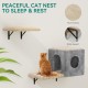YITAHOME 11-Piece Stable Climbing Wall Cat Set Made of Flannel, Cat Furniture with Cat House, Cat Scratching Board, Cat Hanging Bridge, Cat Bed, Sisal Column for Cats, Sleeping, Playing, Lounging YITAHOME 11-Piece Stable Climbing Wall Cat Set Made of Flannel, Cat Furniture with Cat House, Cat Scratching Board, Cat Hanging Bridge, Cat Bed, Sisal Column for Cats, Sleeping, Playing, Lounging
