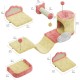 YITAHOME 11-Piece Stable Climbing Wall Cat Set Made of Flannel, Cat Furniture with Cat House, Cat Scratching Board, Cat Hanging Bridge, Cat Bed, Sisal Column for Cats, Sleeping, Playing, Lounging YITAHOME 11-Piece Stable Climbing Wall Cat Set Made of Flannel, Cat Furniture with Cat House, Cat Scratching Board, Cat Hanging Bridge, Cat Bed, Sisal Column for Cats, Sleeping, Playing, Lounging