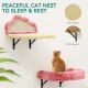 YITAHOME 11-Piece Stable Climbing Wall Cat Set Made of Flannel, Cat Furniture with Cat House, Cat Scratching Board, Cat Hanging Bridge, Cat Bed, Sisal Column for Cats, Sleeping, Playing, Lounging YITAHOME 11-Piece Stable Climbing Wall Cat Set Made of Flannel, Cat Furniture with Cat House, Cat Scratching Board, Cat Hanging Bridge, Cat Bed, Sisal Column for Cats, Sleeping, Playing, Lounging