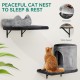 YITAHOME 11-Piece Stable Climbing Wall Cat Set Made of Flannel, Cat Furniture with Cat House, Cat Scratching Board, Cat Hanging Bridge, Cat Bed, Sisal Column for Cats, Sleeping, Playing, Lounging YITAHOME 11-Piece Stable Climbing Wall Cat Set Made of Flannel, Cat Furniture with Cat House, Cat Scratching Board, Cat Hanging Bridge, Cat Bed, Sisal Column for Cats, Sleeping, Playing, Lounging