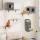 YITAHOME 11-Piece Stable Climbing Wall Cat Set Made of Flannel, Cat Furniture with Cat House, Cat Scratching Board, Cat Hanging Bridge, Cat Bed, Sisal Column for Cats, Sleeping, Playing, Lounging YITAHOME 11-Piece Stable Climbing Wall Cat Set Made of Flannel, Cat Furniture with Cat House, Cat Scratching Board, Cat Hanging Bridge, Cat Bed, Sisal Column for Cats, Sleeping, Playing, Lounging