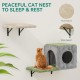 YITAHOME 11-Piece Stable Climbing Wall Cat Set Made of Flannel, Cat Furniture with Cat House, Cat Scratching Board, Cat Hanging Bridge, Cat Bed, Sisal Column for Cats, Sleeping, Playing, Lounging YITAHOME 11-Piece Stable Climbing Wall Cat Set Made of Flannel, Cat Furniture with Cat House, Cat Scratching Board, Cat Hanging Bridge, Cat Bed, Sisal Column for Cats, Sleeping, Playing, Lounging