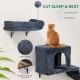 YITAHOME 8 Pieces Cat Climbing Wall Set, Sturdy Plush Climbing Device for Cats, Cat Climbing Frame, Play Towers with Scratching Posts, Cat House, Cat Bridge, Cat Stairs and Hanging Ball, Light Grey YITAHOME 8 Pieces Cat Climbing Wall Set, Sturdy Plush Climbing Device for Cats, Cat Climbing Frame, Play Towers with Scratching Posts, Cat House, Cat Bridge, Cat Stairs and Hanging Ball, Light Grey