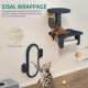 YITAHOME 8 Pieces Cat Climbing Wall Set, Sturdy Plush Climbing Device for Cats, Cat Climbing Frame, Play Towers with Scratching Posts, Cat House, Cat Bridge, Cat Stairs and Hanging Ball, Light Grey YITAHOME 8 Pieces Cat Climbing Wall Set, Sturdy Plush Climbing Device for Cats, Cat Climbing Frame, Play Towers with Scratching Posts, Cat House, Cat Bridge, Cat Stairs and Hanging Ball, Light Grey