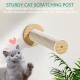 YITAHOME Climbing Wall Cat Set Made of Wood, 5-Piece Sturdy Cat Furniture with Cat House, Cat Bed, Platform, Sisal Column, Cat Suspension Bridge, for Cat Sleeping, Playing, Lounging YITAHOME Climbing Wall Cat Set Made of Wood, 5-Piece Sturdy Cat Furniture with Cat House, Cat Bed, Platform, Sisal Column, Cat Suspension Bridge, for Cat Sleeping, Playing, Lounging