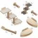 YITAHOME Climbing Wall Cat Set Made of Wood, 5-Piece Sturdy Cat Furniture with Cat House, Cat Bed, Platform, Sisal Column, Cat Suspension Bridge, for Cat Sleeping, Playing, Lounging YITAHOME Climbing Wall Cat Set Made of Wood, 5-Piece Sturdy Cat Furniture with Cat House, Cat Bed, Platform, Sisal Column, Cat Suspension Bridge, for Cat Sleeping, Playing, Lounging