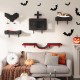 YITAHOME Gothic Climbing Wall Cat Set Made of Flannel, 5-Piece Sturdy Cat Furniture with Cat House, Cat Bed, Cat Hammock, Sisal Column with Spider for Cats, Sleeping, Playing, Lounging YITAHOME Gothic Climbing Wall Cat Set Made of Flannel, 5-Piece Sturdy Cat Furniture with Cat House, Cat Bed, Cat Hammock, Sisal Column with Spider for Cats, Sleeping, Playing, Lounging