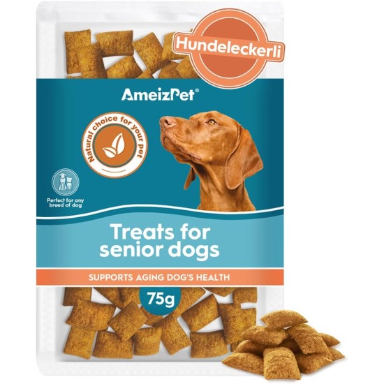 AmeizPet Dry Food Delicious Dog Biscuits, Hip and Joint Care Joint Supplement for Dogs, Pet Joint Chew Snacks for Puppies and Older Dogs 75 g (2.6 oz) AmeizPet Dry Food Delicious Dog Biscuits, Hip and Joint Care Joint Supplement for Dogs, Pet Joint Chew Snacks for Puppies and Older Dogs 75 g (2.6 oz)