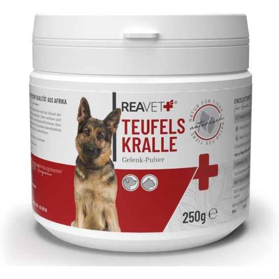 Devil's Claw Powder for Dogs and Horses, 1 kg, Natural Joint Powder to Support Joints & Mobility, No Artificial Additives from Pure Devil's Claw Root Devil's Claw Powder for Dogs and Horses, 1 kg, Natural Joint Powder to Support Joints & Mobility, No Artificial Additives from Pure Devil's Claw Root