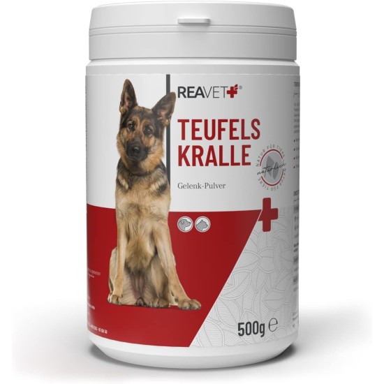 Devil's Claw Powder for Dogs and Horses, 1 kg, Natural Joint Powder to Support Joints & Mobility, No Artificial Additives from Pure Devil's Claw Root Devil's Claw Powder for Dogs and Horses, 1 kg, Natural Joint Powder to Support Joints & Mobility, No Artificial Additives from Pure Devil's Claw Root