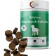 FELMO Bone and joint snacks with approx. 70 treats with green-lipped mussel, glucosamine and brewer's yeast for strengthening your dog's musculoskeletal system - grain and sugar free FELMO Bone and joint snacks with approx. 70 treats with green-lipped mussel, glucosamine and brewer's yeast for strengthening your dog's musculoskeletal system - grain and sugar free