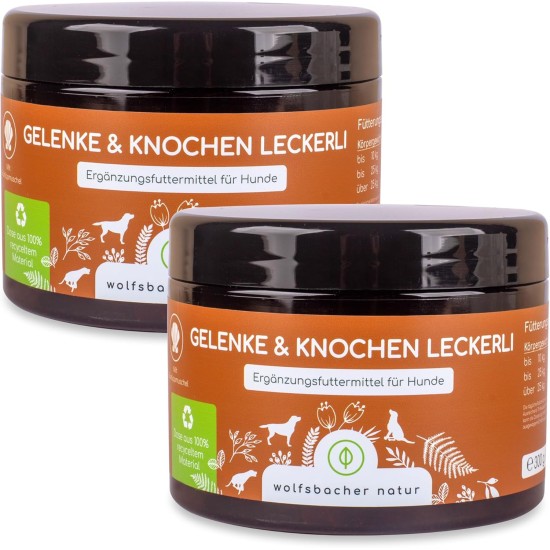 Joint Tablets for Dogs as Snack, 140 Treats with Green-Lipped Mussel & MSM, Joint Protection, Cartilage Care & Bone Building, Natural Ingredients Support Joints and Bones Joint Tablets for Dogs as Snack, 140 Treats with Green-Lipped Mussel & MSM, Joint Protection, Cartilage Care & Bone Building, Natural Ingredients Support Joints and Bones