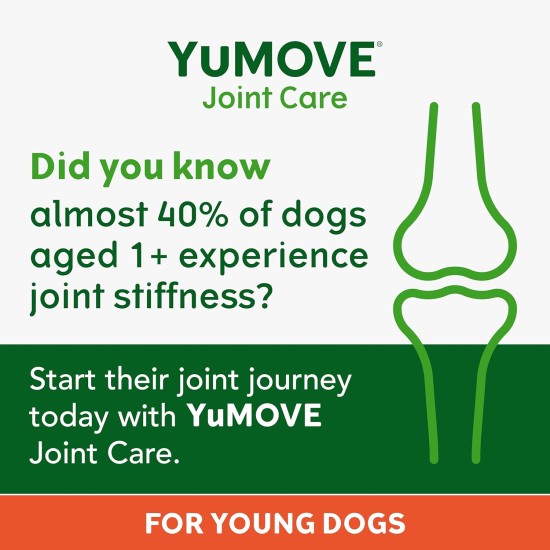 Lintbells YuMOVE Young and Active Dog Joint Supplements, 60 Tablets Lintbells YuMOVE Young and Active Dog Joint Supplements, 60 Tablets