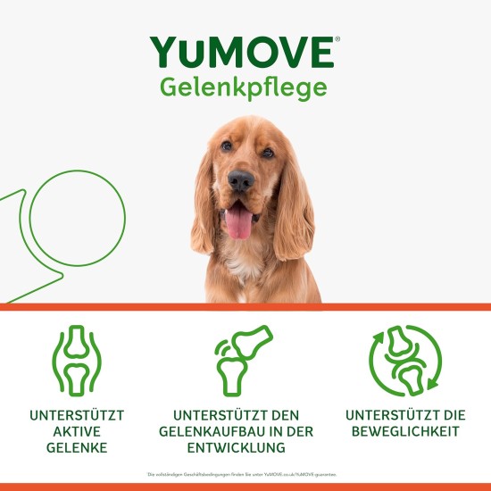 Lintbells YuMOVE Young and Active Dog Joint Supplements, 60 Tablets Lintbells YuMOVE Young and Active Dog Joint Supplements, 60 Tablets