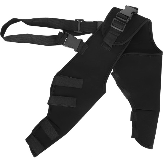 Pet Dog Rear Legs Protection Adjustable Knee Brace Leg Support for Dogs Hind Legs Recover Hip Joint Care (HJ25 Rear Double Leggings Black L) Pet Dog Rear Legs Protection Adjustable Knee Brace Leg Support for Dogs Hind Legs Recover Hip Joint Care (HJ25 Rear Double Leggings Black L)