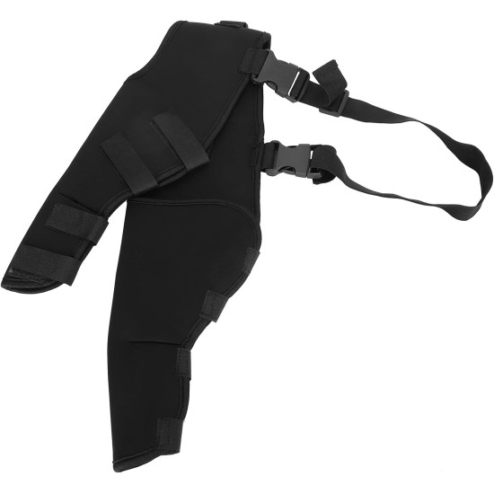 Pet Dog Rear Legs Protection Adjustable Knee Brace Leg Support for Dogs Hind Legs Recover Hip Joint Care (HJ25 Rear Double Leggings Black L) Pet Dog Rear Legs Protection Adjustable Knee Brace Leg Support for Dogs Hind Legs Recover Hip Joint Care (HJ25 Rear Double Leggings Black L)