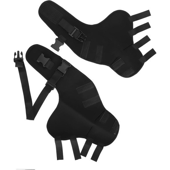 Pet Dog Rear Legs Protection Adjustable Knee Brace Leg Support for Dogs Hind Legs Recover Hip Joint Care (HJ25 Rear Double Leggings Black L) Pet Dog Rear Legs Protection Adjustable Knee Brace Leg Support for Dogs Hind Legs Recover Hip Joint Care (HJ25 Rear Double Leggings Black L)