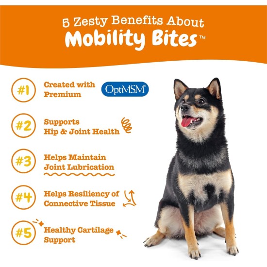 Zesty Paws Chew Snacks for Hip and Joint Mobility | Joint Tablets Dog | Hip and Joint Chews | Dog Chews with Glucosamine, Chondroitin and Ovopet + Vitamin C and E | Turkey | Pack of 90 Zesty Paws Chew Snacks for Hip and Joint Mobility | Joint Tablets Dog | Hip and Joint Chews | Dog Chews with Glucosamine, Chondroitin and Ovopet + Vitamin C and E | Turkey | Pack of 90