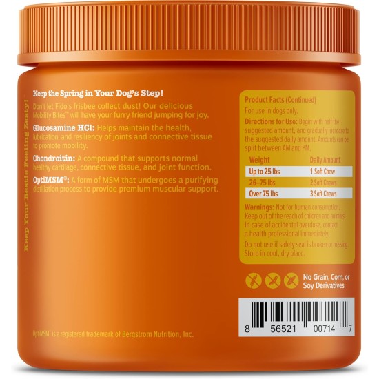 Zesty Paws Chew Snacks for Hip and Joint Mobility | Joint Tablets Dog | Hip and Joint Chews | Dog Chews with Glucosamine, Chondroitin and Ovopet + Vitamin C and E | Turkey | Pack of 90 Zesty Paws Chew Snacks for Hip and Joint Mobility | Joint Tablets Dog | Hip and Joint Chews | Dog Chews with Glucosamine, Chondroitin and Ovopet + Vitamin C and E | Turkey | Pack of 90