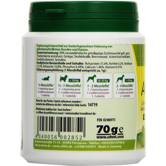 cdVet Naturprodukte GmbH ArthroGreen 70 g cdVet Naturprodukte GmbH ArthroGreen 70 g