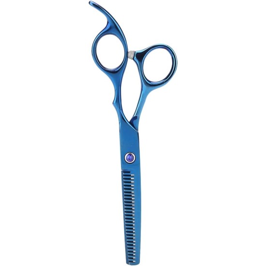 2 x Professional Dog Hair Thinning Scissors, Extra Sharp Modelling Scissors, Cat Sharp Scissors, Dog Salon Scissors for Thinning, Thinning for All Dogs, Cats, Cutting with Grooming Comb (Blue) 2 x Professional Dog Hair Thinning Scissors, Extra Sharp Modelling Scissors, Cat Sharp Scissors, Dog Salon Scissors for Thinning, Thinning for All Dogs, Cats, Cutting with Grooming Comb (Blue)