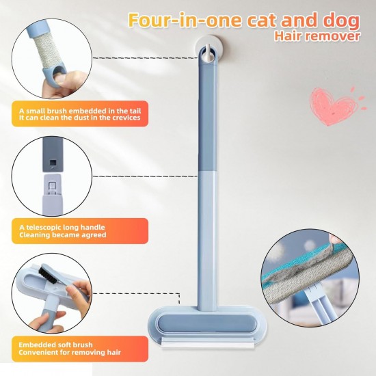 3 in 1 Multifunctional Pet Hair Remover, Pet Hair Remover, Multifunction Long Handle, Fur Magnet Glove, Paw Star Brush for Dogs and Cats for Dogs and Cats, Pet Hair Remover Glove, Anti-Static 3 in 1 Multifunctional Pet Hair Remover, Pet Hair Remover, Multifunction Long Handle, Fur Magnet Glove, Paw Star Brush for Dogs and Cats for Dogs and Cats, Pet Hair Remover Glove, Anti-Static