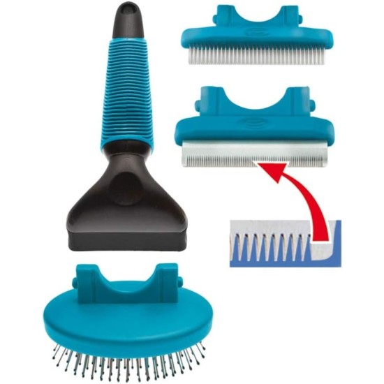 4 Piece Pet Care Brush Set 4 Piece Pet Care Brush Set