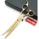 7 Inch Dog Grooming Scissors Set Dog Straight Scissors & Thinning Scissors & Curved Scissors Set of 4 7 Inch Dog Grooming Scissors Set Dog Straight Scissors & Thinning Scissors & Curved Scissors Set of 4