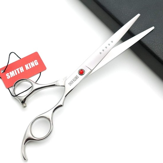 7 Inch Dog Grooming Scissors Set Dog Straight Scissors & Thinning Scissors & Curved Scissors Set of 4 7 Inch Dog Grooming Scissors Set Dog Straight Scissors & Thinning Scissors & Curved Scissors Set of 4