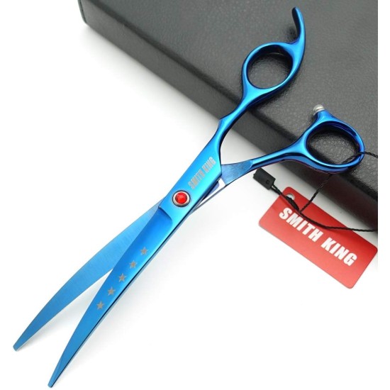 7 Inch Dog Grooming Scissors Set Dog Straight Scissors & Thinning Scissors & Curved Scissors Set of 4 7 Inch Dog Grooming Scissors Set Dog Straight Scissors & Thinning Scissors & Curved Scissors Set of 4